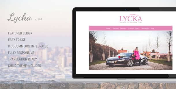 Lycka WordPress Theme