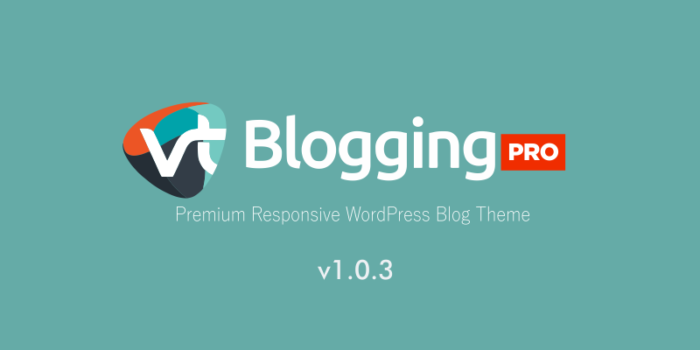 VT Blogging Pro Update Notes