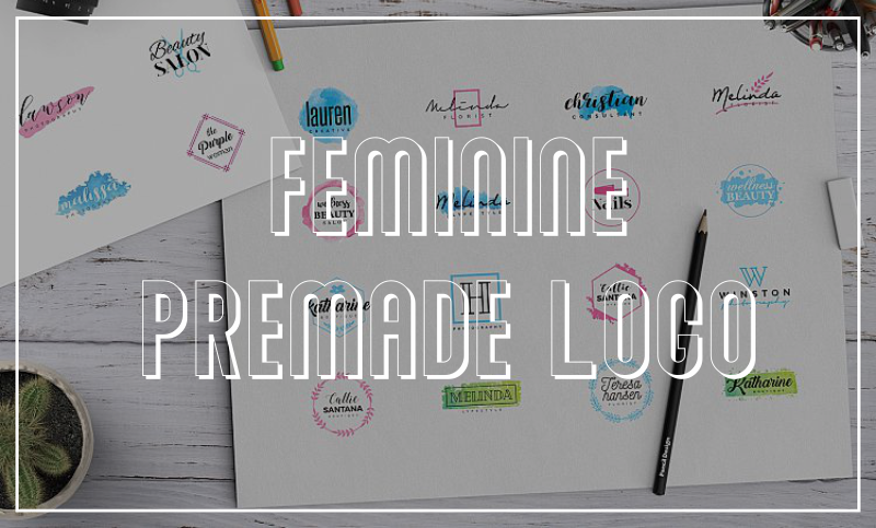 Feminine Premade Logo