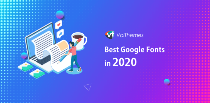 Best Google Fonts 2020