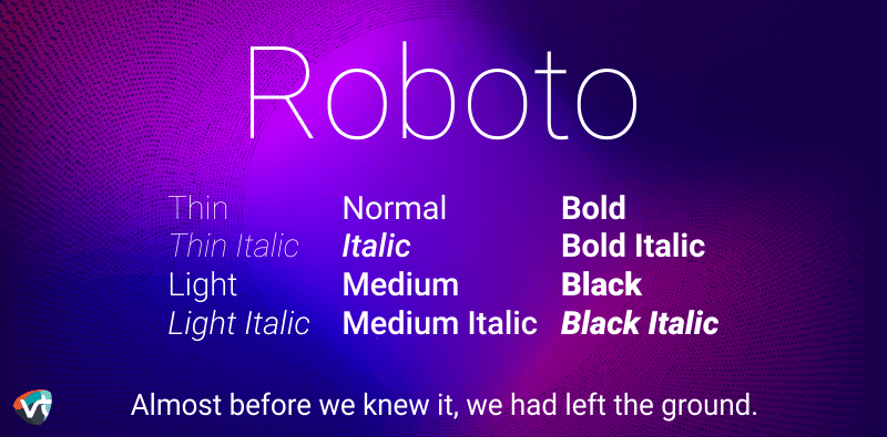 Roboto Font Family